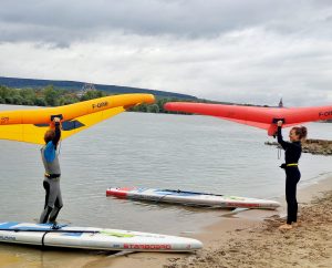 Wingfoiling Kurs bei SUP Mainz
